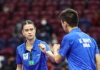 Dupla Takahashi e Ishiy faturam ouro no Pan-Americano de tênis de mesa